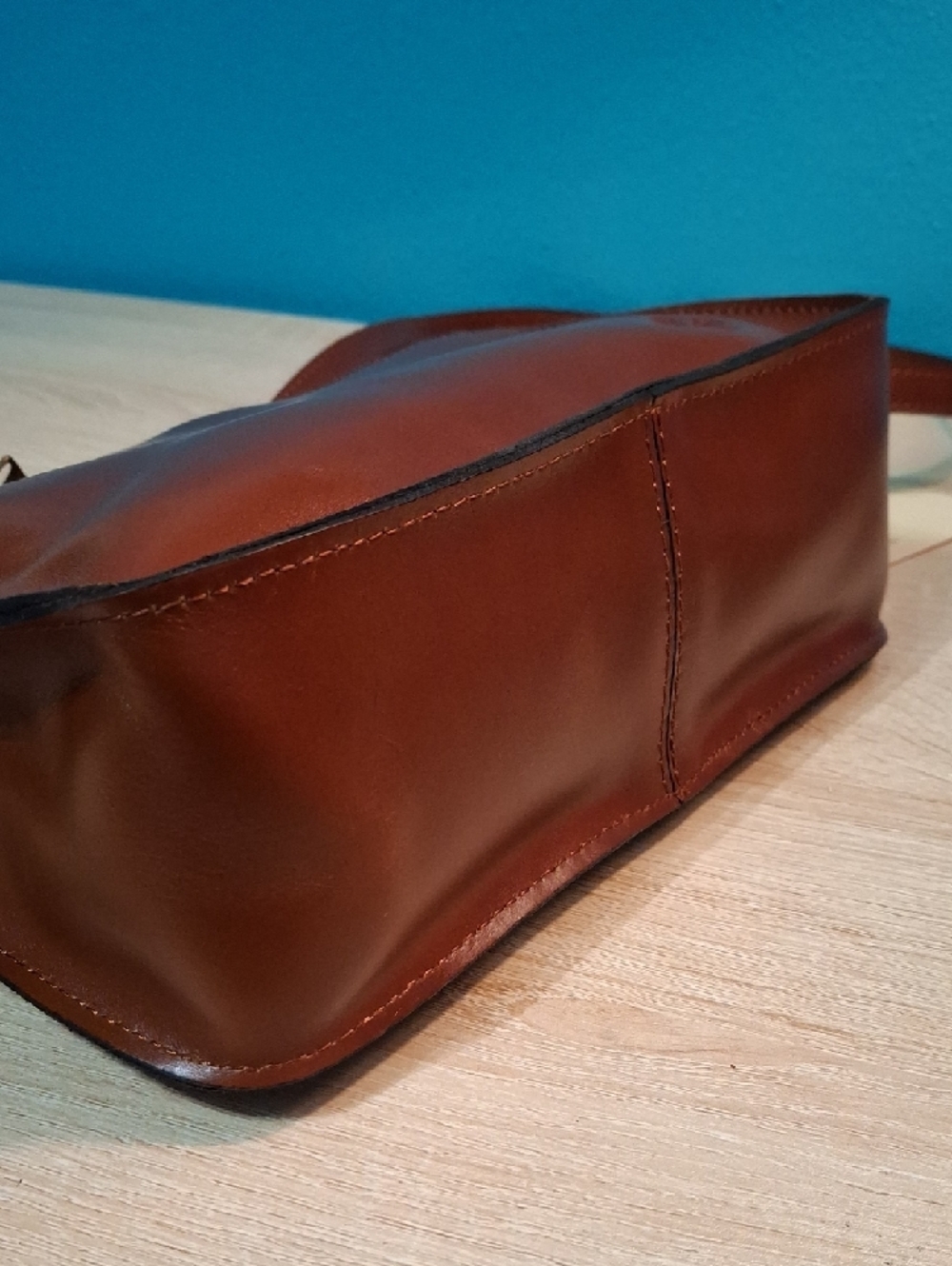Patricia Nash Tooled Vallata Leather Crossbody - Florence Brown Nwt - Picture 6 of 14